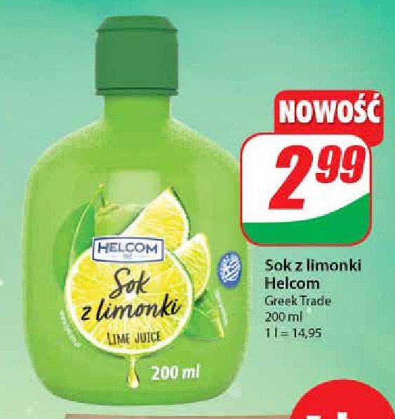 Sok z limonki Helcom promocja