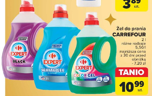 Żel do prania white gel Carrefour expert promocja w Carrefour Market