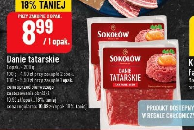 Danie tatarskie promocja w POLOmarket