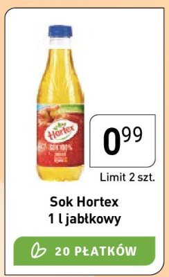 Sok jabłkowy Hortex promocja