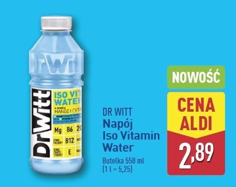 Nap贸j o smaku mango i cytryny Dr witt vitamin water promocja