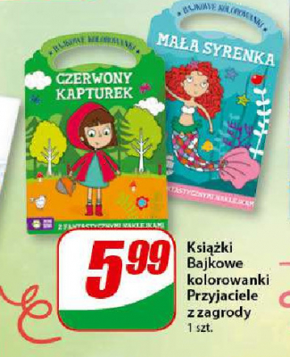 Bajkowe kolorowanki ma艂a syrenka promocja
