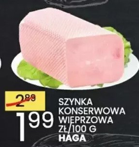 Szynka konserwowa promocja w Wafelek