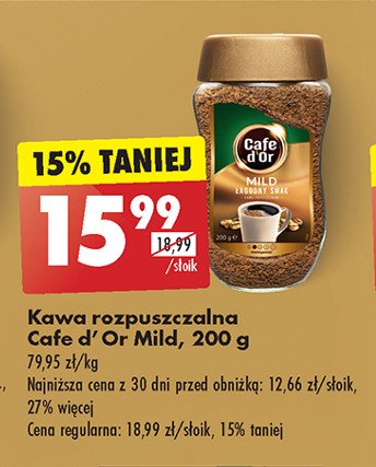 Kawa Cafe d'or mild promocja