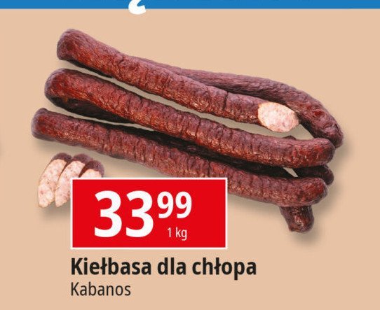 Kiełbasa dla chłopa Kabanos promocja