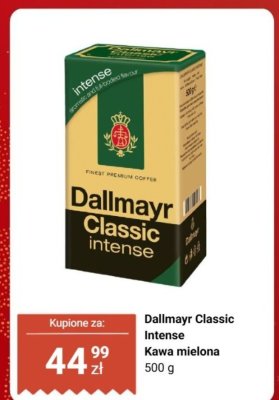 Kawa mielona Dallmayr Classic Intense promocja w Biedronka