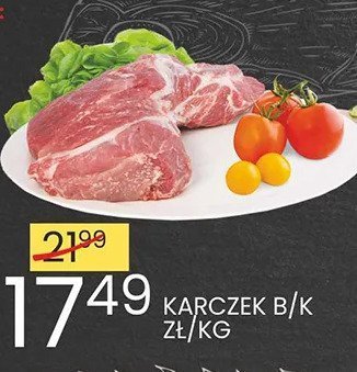 Karczek b/k promocja w Wafelek