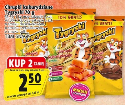 Chrupki kukurydziane promocja w Prim Market