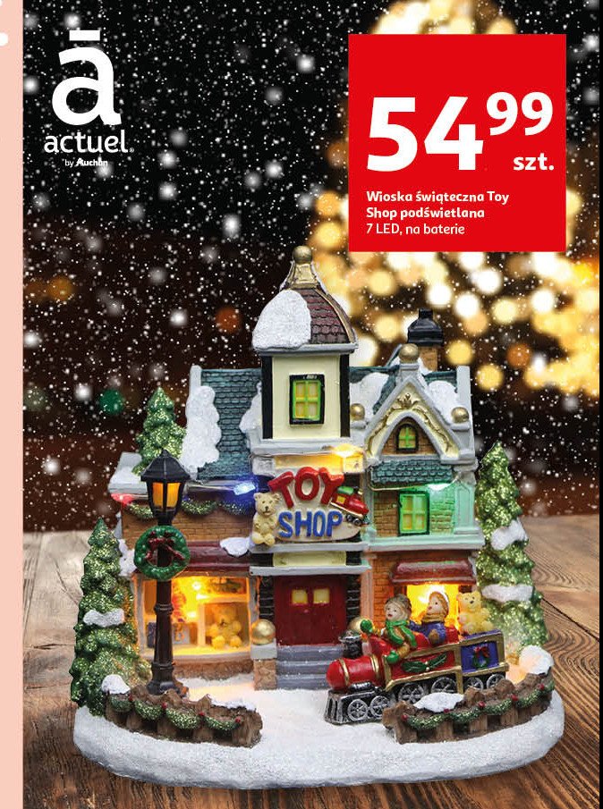 Wioska 艣wi膮teczna toy shop Actuel promocja