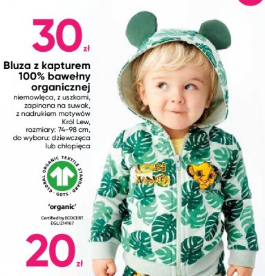 Bluza niemowlęca bawełniana promocja