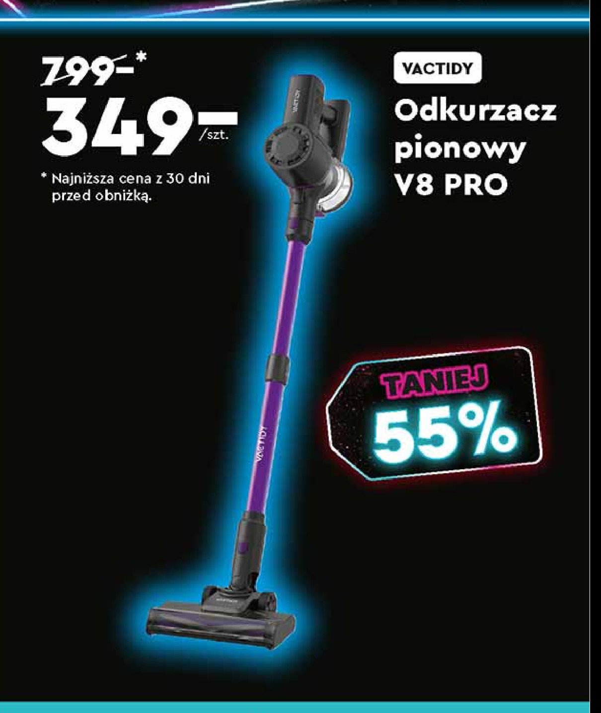 Odkurzacz v8 pro Vactidy promocja