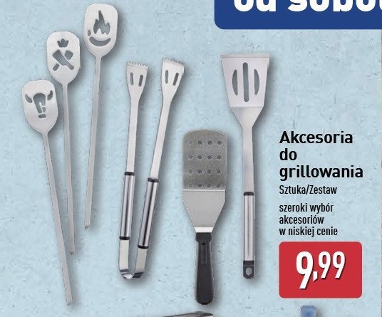 Akcesoria grillowe promocja w Aldi