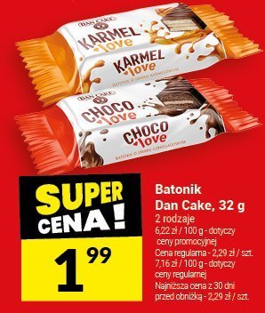 Batonik Dan Cake, 32 g promocja w Twój Market