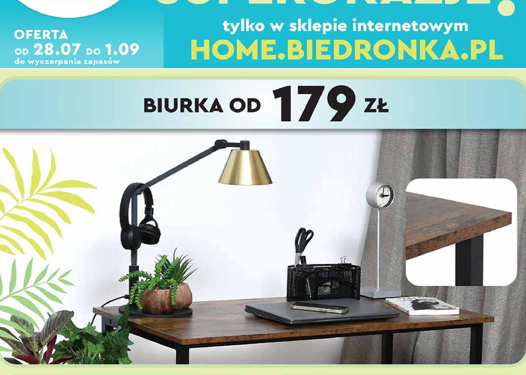 Biurko promocja