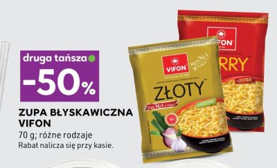 Zupa błyskawiczna, różne rodzaje DRUGA -50% promocja w Stokrotka