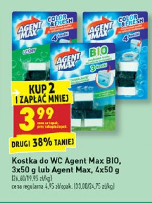 Kostki do wc bio Agent max promocja