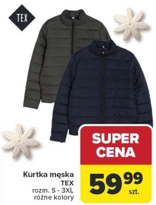 Kurtka męska, różne kolory Carrefour promocja w Carrefour