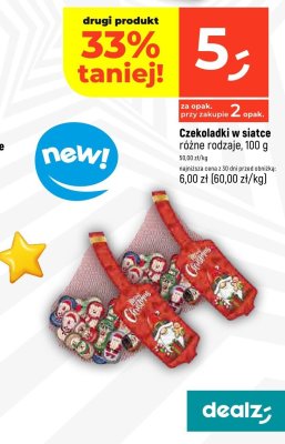 Czekoladki w siatce różne rodzaje promocja w Dealz