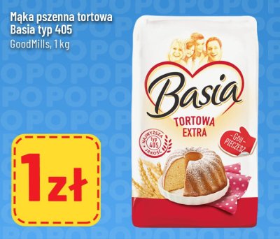 Mąka pszenna tortowa Basia typ 405 GoodMills promocja w POLOmarket