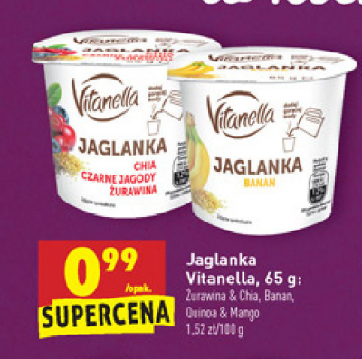 Jaglanka quinoa i mango Vitanella promocja
