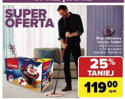 Mop turbo Vileda promocja