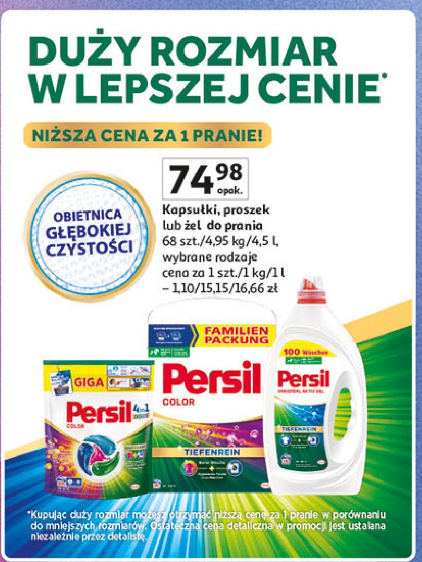 Proszek do prania kolor Persil color promocja