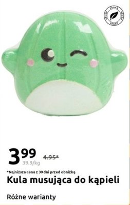 Kula musująca do kąpieli różne warianty promocja w Action