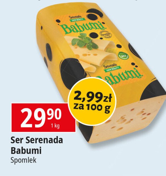 Ser babuni Serenada babuni promocja w Leclerc