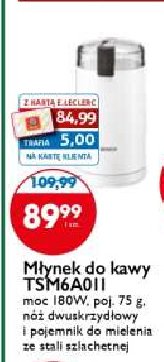 M艂ynek do kawy tsm6a011w bia艂y Bosch promocja