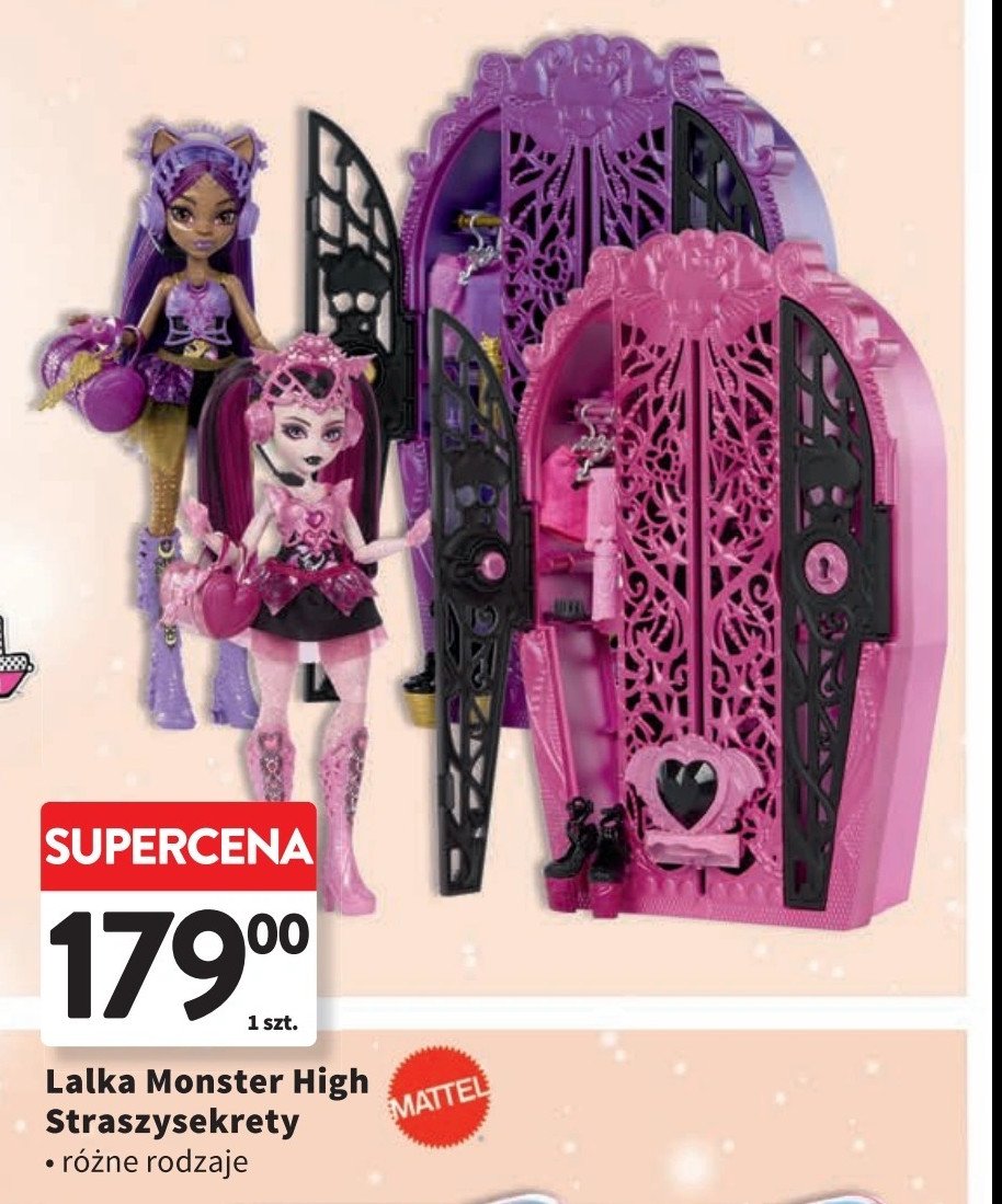 Lalka monster high upiorne opowieści Mattel promocja