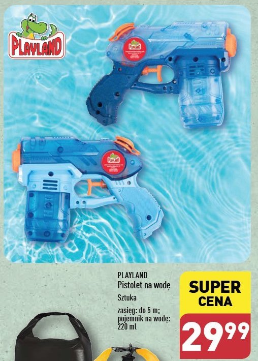 Pistolet na wode Playland promocja