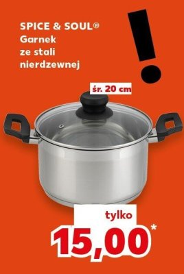 Garnek ze stali nierdzewnej promocja w Kaufland