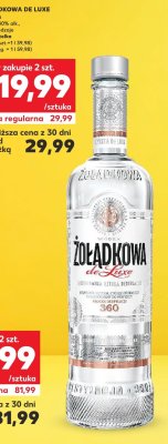 Wódka De Luxe różne rodzaje 0,5l promocja w Kaufland