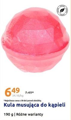 Kula musująca do kąpieli promocja w Action