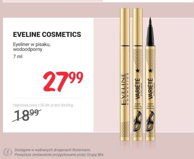 Eyeliner promocja w Rossmann