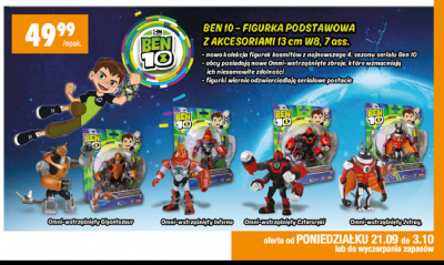 Figurka omniverse gigantozaur Ben 10 promocja