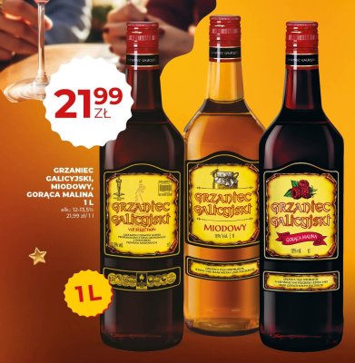 Wino Grzaniec Galicyjski 1L promocja w Duży Ben