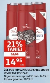 Żel pod prysznic Old spice wolfthorn promocja