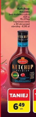 Ketchup Roleski Premium bez dodatku cukru promocja w Carrefour