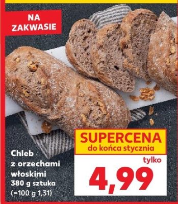 Chleb z orzechami włoskimi promocja w Kaufland