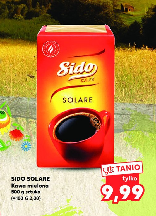 Kawa Sido tradycyjna promocja