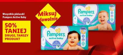 Pieluchy Active Baby wszystkie rodzaje promocja w Lidl