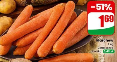 Marchewka - kostka Hortex promocja w Dino