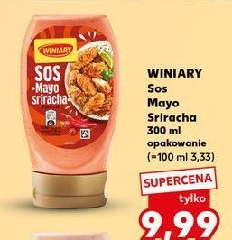 Sos mayo sriracha Winiary promocja