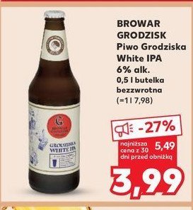 Piwo Grodziska white ipa promocja