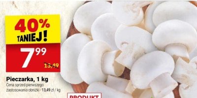 Pieczarka, 1 kg promocja w Twój Market