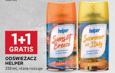 Odświeżacz, różne rodzaje 1+1 GRATIS Helper promocja w Stokrotka