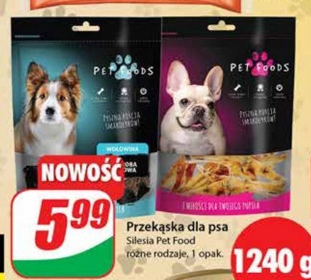 Przek膮ska dla psa Silesia pet food promocja