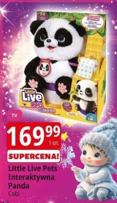 Little Live Pets Interaktywna Panda promocja w Leclerc