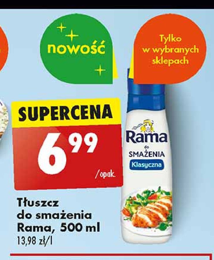 Mix olejów klasyczna Rama do smażenia promocja